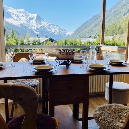 Charming Apt With Swimming Pool In Argentiere Chamonix Kültér fotó