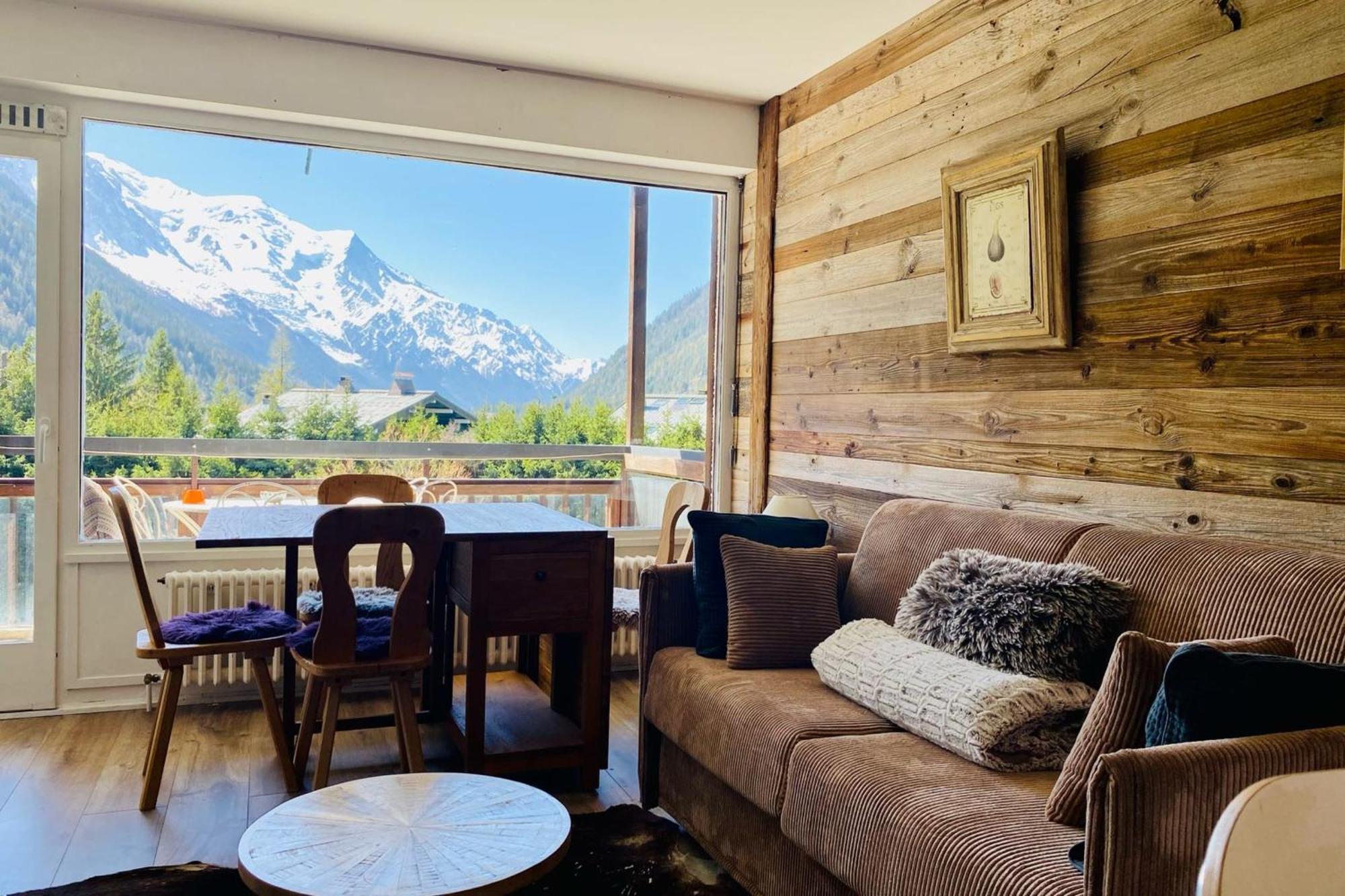 Charming Apt With Swimming Pool In Argentiere Chamonix Kültér fotó